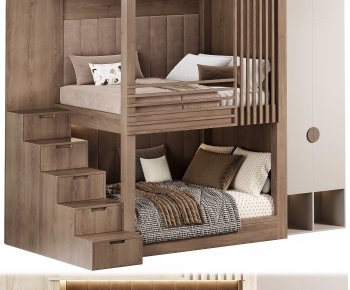 Modern Bunk Bed-ID:832962994