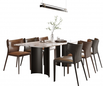 Modern Dining Table And Chairs-ID:925240999