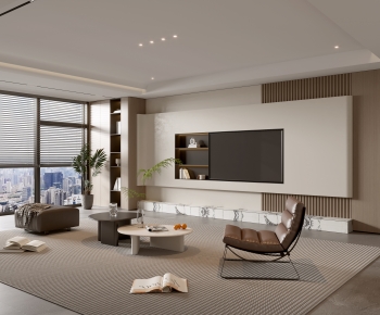 Modern A Living Room-ID:535519122