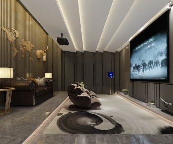 Modern Audiovisual Room-ID:232770927