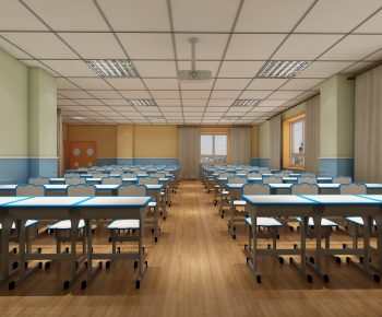 Modern School Classrooms-ID:302165993