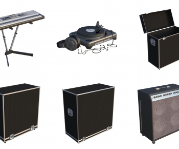 Retro Style Music Equipment-ID:610588075