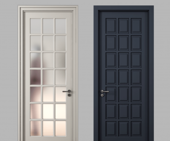 Modern Single Door-ID:364403965