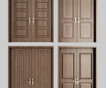 New Chinese Style Double Door-ID:807282921