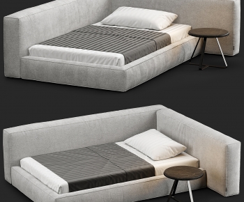 Modern Single Bed-ID:899355891