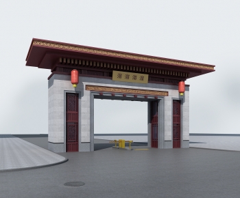 Chinese Style Gate-ID:387438066