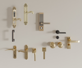 European Style Door Handle-ID:313357116