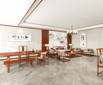 New Chinese Style Manager's Office-ID:971097955