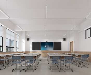 Modern School Classrooms-ID:446681981