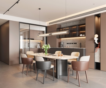 Modern Dining Room-ID:710139338