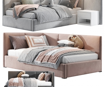 Modern Child's Bed-ID:445628881