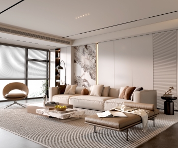 Modern A Living Room-ID:411349062