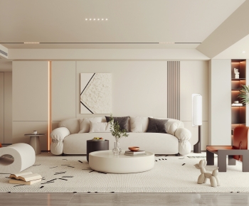 Modern A Living Room-ID:215735914