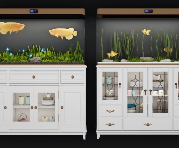 Simple European Style Fish Tank-ID:151910873