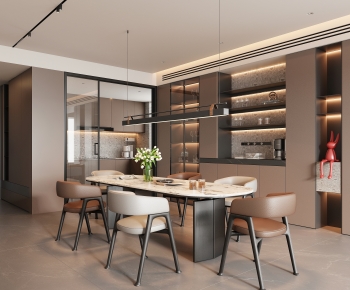 Modern Dining Room-ID:121479066