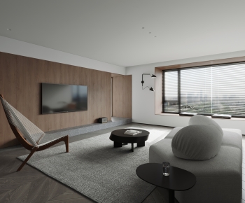 Modern A Living Room-ID:742841968