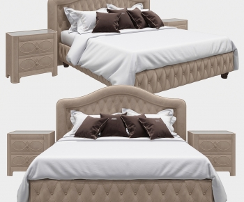 Modern Double Bed-ID:374713905