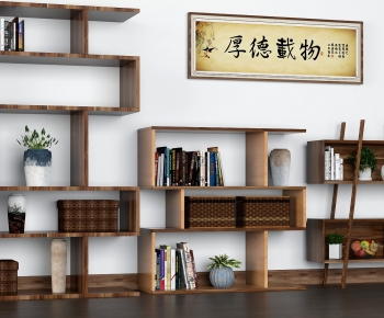 New Chinese Style Bookshelf-ID:366050009