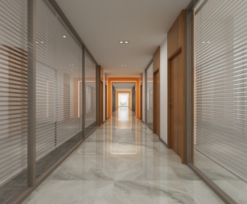 Modern Corridor/elevator Hall-ID:612373113