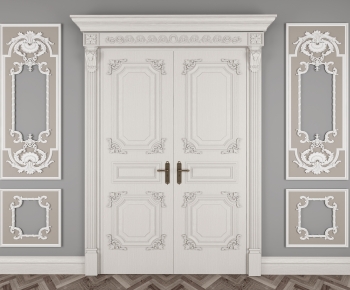 European Style Double Door-ID:107637883