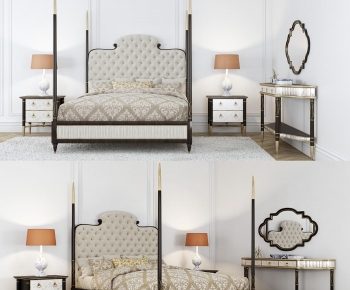 French Style Double Bed-ID:565979962