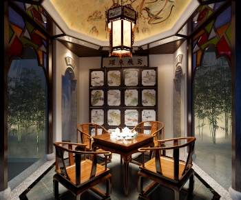 New Chinese Style Tea House-ID:583748101