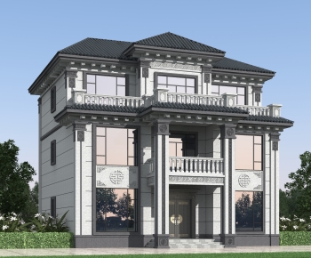 New Chinese Style Detached Villa-ID:144742978