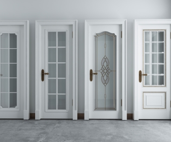 Simple European Style Single Door-ID:945015914