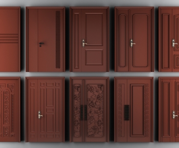 New Chinese Style Door-ID:127955917