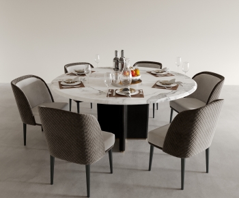 Modern Dining Table And Chairs-ID:721204049