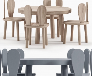 Modern Children's Table/chair-ID:457098963