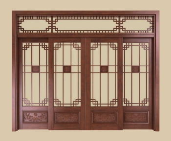 Chinese Style Sliding Door-ID:398071058