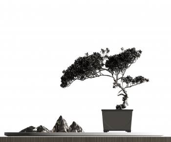 New Chinese Style Bonsai-ID:393879894