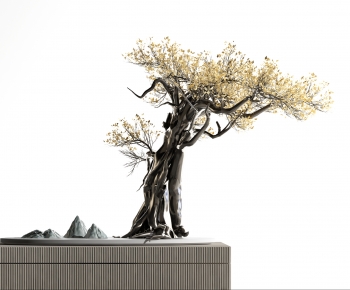 New Chinese Style Bonsai-ID:491785057