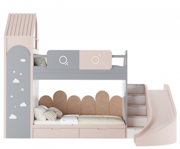 Modern Bunk Bed-ID:581638108