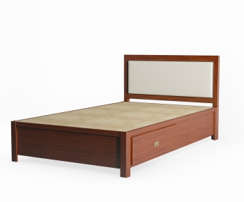 Modern Single Bed-ID:684452066