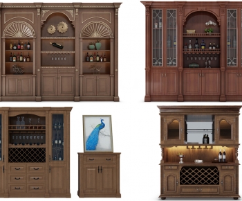 European Style Wine Cabinet-ID:161927946