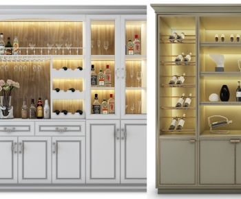 New Chinese Style Wine Cabinet-ID:843436962