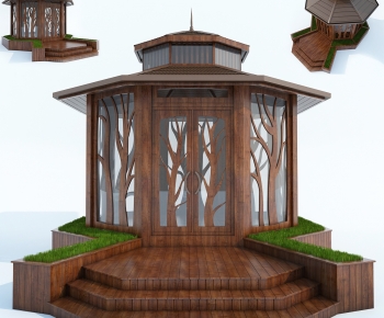 New Chinese Style Pavilion-ID:427087077