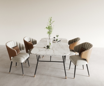 Modern Dining Table And Chairs-ID:139214048