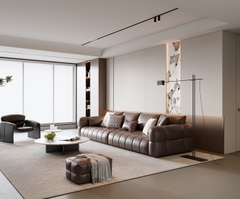 Modern A Living Room-ID:670159101