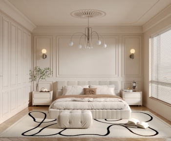 French Style Bedroom-ID:132836103