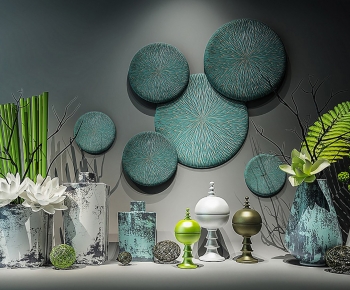 New Chinese Style Decorative Set-ID:555996891