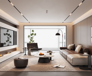 Modern A Living Room-ID:229199894