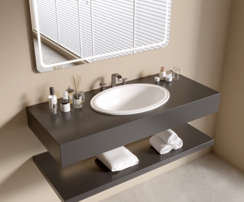 Modern Bathroom Cabinet-ID:521192074