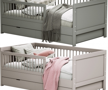 American Style Child's Bed-ID:566267975