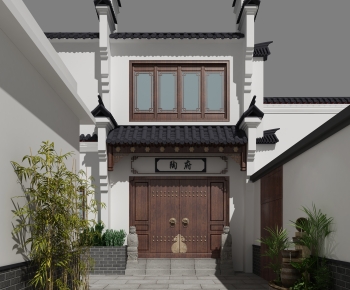 Chinese Style Facade Element-ID:123969086