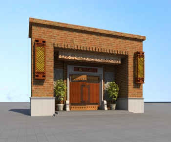 Chinese Style Facade Element-ID:567282924