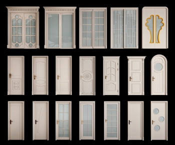 European Style Door-ID:218236927