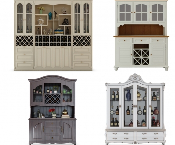 European Style Wine Cabinet-ID:730554103